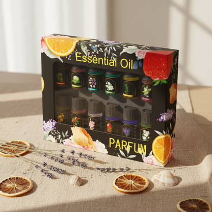 Essential Oil Set Lifestyle Shot
